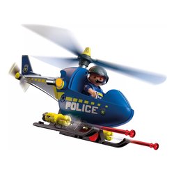 Elicottero della Polizia ( 28 pz ) CITY ACTION 4-10a 72080