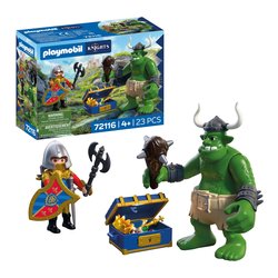 Troll con tesoro dei Cavalieri ( 23 pz ) KNIGHTS 4-10a 72116