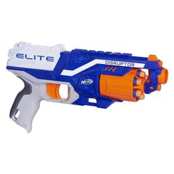 Pistola blaster Elite Disruptor 6cp tamburo rotante (30cm) NERF E0391400