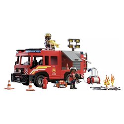 Veicolo di soccorso dei vigili del fuoco ( 126 pz ) CITY ACTION 4-10a 72193