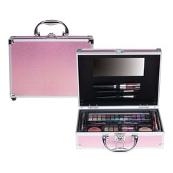 Valigetta trousse cosmetica alluminio Rosa TEEN UP 44834