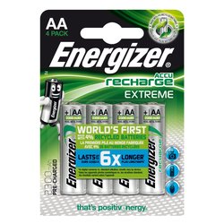 Batteria Stilo AA ricaricabile 2300mAh EXTREME 4pz 535 416893 00