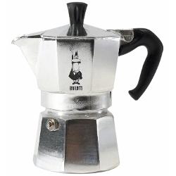 Caffettiera Alluminio 9 Tazze MOKA EXPRESS Restyling Cromo satinato 0001165 X4