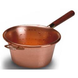 Paiolo (26cm) Rame manico legno 26 1035