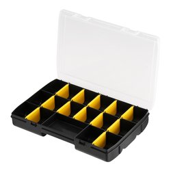 Borsa porta attrezzi A Zaino Nero e Giallo 35 x 44 x 16 cm STST1 72335