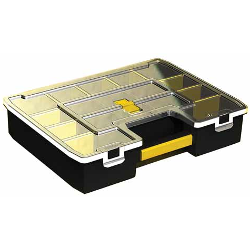 Porta minuteria Nero e Giallo (43x9x33 cm) 1 94 745