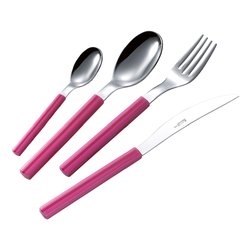 Set posate tavola 24 pz Inox You&Me SKY Fucsia YM24SK 239
