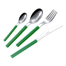 Set posate tavola 24 pz Inox You&Me SKY Verde YM24SK 37