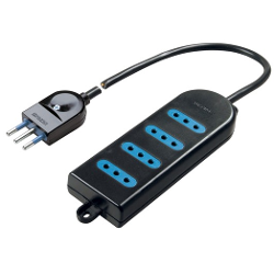 Multipresa tavolo 4 uscite 10A Nero PP0387 2