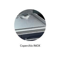 Coperchio cucina gas Cl 45 Inox