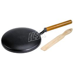 Crepiera Alluminio antiaderente (20cm) con spatola Nero 0565000