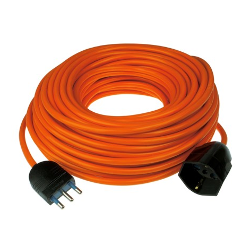 Prolunga elettrica arancio H05VV-F 3x1,5 mmq (3000 cm) PP0379 30