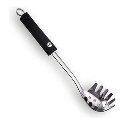 Servi spaghetti Inox TWIST Cromo e Nero 1733