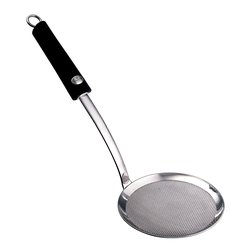 Schiumarola Inox (12,5x35,5cm) SPECIAL TWIST Nero e Cromo 1736