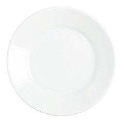Piatto piano Porcellana (23,5cm) TIVOLI Bianco