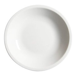 Piatto fondo Porcellana (20,5cm) ROMA Bianco