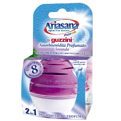 Assorbiumidità profumato mini PROFUMÌ 40 gr sale inclusi Lavanda 1069050