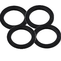 Guarnizioni idrauliche piatte 11/4 (32 mm) Nero P0405E