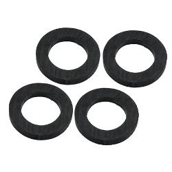 Guarnizioni idrauliche piatte 1/2 (12,7 mm) Nero P0404B