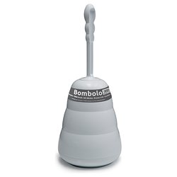 Porta scopino WC appoggio BOMBOLO Bianco (17x41 cm) 10575