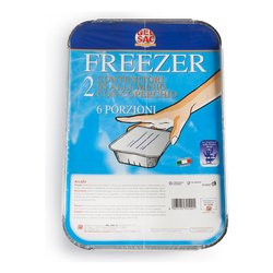 Set vaschette monouso Gr2 6 Porzioni 701001 2pz