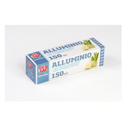 Rotolo alluminio (150mt h.29cm 11Micron) Silver 401505