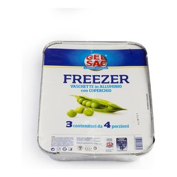 Set vaschette monouso Gr29 4 Porzioni 701032 3pz