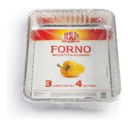 Set vaschette monouso R11 4 Porzioni 700028 3pz