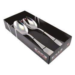 Set posate insalata 2 pz Inox (23,5cm) ELITE Cromo lucido C03EL 10