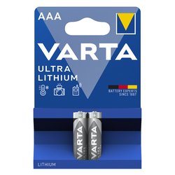Batteria Ministilo AAA Litio ULTRA LITHIUM 2pz 06103301402