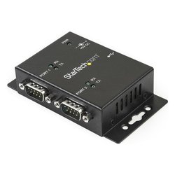 Convertitore computer USB a seriale 2 porte Black ICUSB2322I