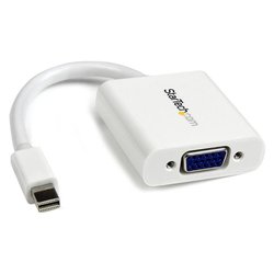 Adattatore video Convertitore da Mini Displayport a Vga White MDP2VGAW