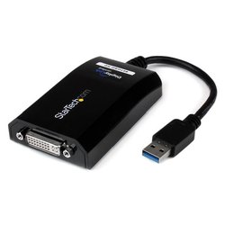 Convertitore video Usb 3.0 a Dvi Vga Black USB32DVIPRO