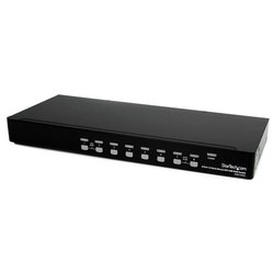 Kvm switch DVI USB a 8 porte montabile a rack 1U Black SV831DVIU