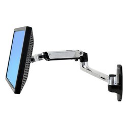 Supporto monitor TV parete ( 11 Kg ) VESA 100 x 100 LX SERIES Braccio Silver e Black 45 243 026