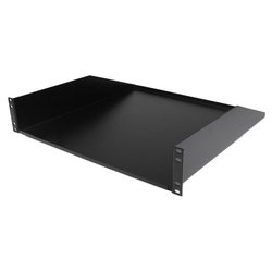 Ripiano rack 19 2U Black CABSHELFHD