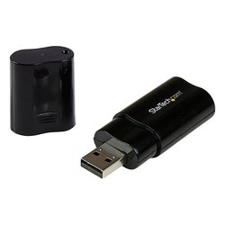 Scheda audio Esterna Stereo Usb 2.0 Black ICUSBAUDIOB
