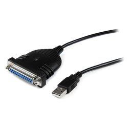 Convertitore computer da Usb a Parallela Db25 M F ICUSB1284D25