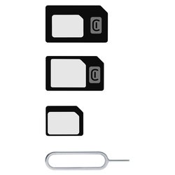 Adattatori sim 3in1 Black UNIVERSALSIMADAPT