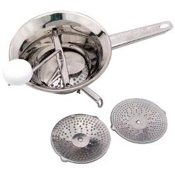 Passa verdura 3 dischi Silver (24cm) 692 24