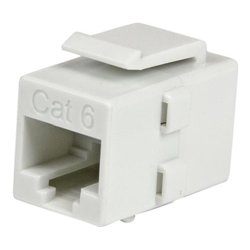 Accoppiatore cavo di rete 6A Jack Keystone Rj45 White C6KEYCOUPLWH