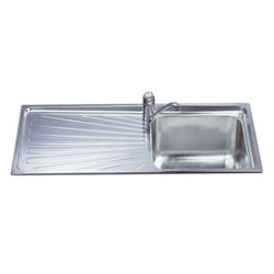 Lavello 1 vasca (116x50cm) ALBA Inox Spazzolato SGE116 1S