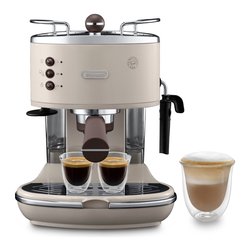 Macchina caffè espresso 1100W ICONA VINTAGE Ecov 311 Bg Beige 0132106084