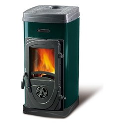 Stufa legna 5kW SUPER JUNIOR Verde 4 stelle 7111072