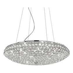 KING SP7 CROMO LAMPADA SOSPENSIONE - IDEAL LUX 087979 