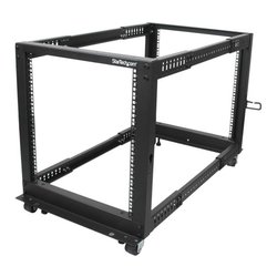 Armadio rack 12U Open Frame Black 4POSTRACK12U