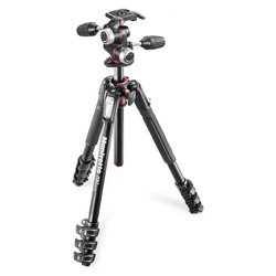 Treppiede con Testa 12 Kg SERIE 190 Kit a 3 Vie Black MK190XPRO4 3W