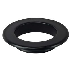 Rosone canna fumaria (13cm) PLUS LIGHT Nero opaco NN1309