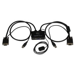 Kvm switch Commutatore USB VGA Black SV211USB