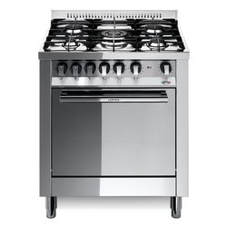 Cucina gas 5 zone Forno a Gas MAXIMA M76GV C Inox Classe A (70x60x90,5cm)